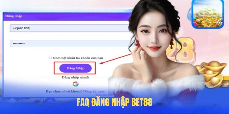 Tổng hợp các câu hỏi thường gặp khi đăng nhập BET88